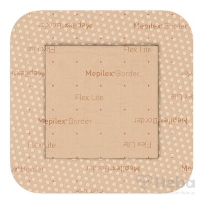MEPILEX BORDER FLEX LITE 4X5CM 10KS 581011