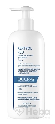 Ducray Kertyol P.s.o. Baume Hydratant  hydratačný balzam na telo 1x400 ml
