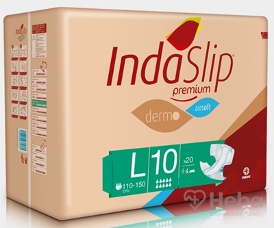 IndaSlip Premium L 10  plienkové nohavičky, dermo, airsoft, obvod 110-150 cm, 1x20 ks