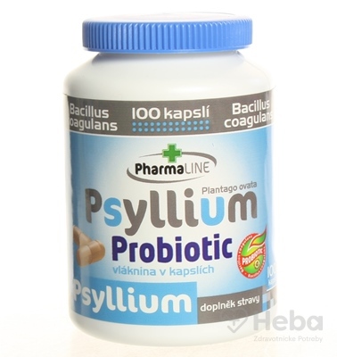 PharmaLINE Psyllium Probiotic  cps 1x100 ks