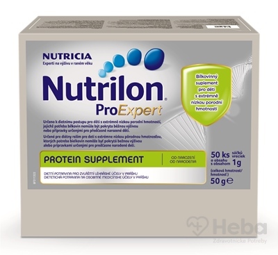 Nutrilon ProExpert Protein supplement  (od narodenia) vrecká 50x1 g (50 g)