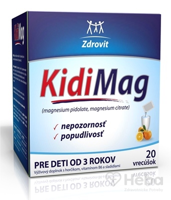 Zdrovit KidiMag  20 vrecúšok