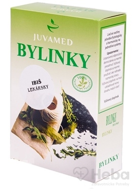 Juvamed Ibiš Lekársky - List  bylinný čaj sypaný 1x40 g