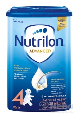 Nutrilon Advanced 4  batoľacia mliečna výživa v prášku (24-35 mesiacov) 1x800 g