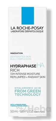 La Roche-Posay Hydraphase HA Riche intenzívny hydratačný krém s výživnou textúrou  50 ml krém