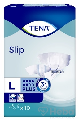 TENA Slip Plus L  plienkové nohavičky1x10 ks