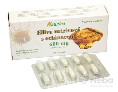 Naturica Hliva Ustricová s Echinaceou  30 kapsúl