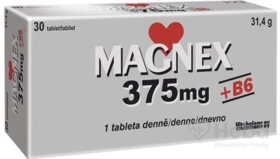 Vitabalans Magnex 375 mg + B6  30 tabliet