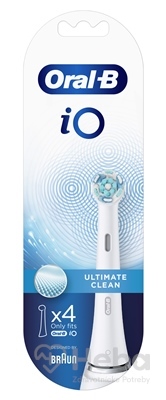 Čistiace hlavice Oral B iO Ultimate Clean, Balenie 4 Ks  čistiaca hlavica pre elektrickú zubnú kefku 4ks