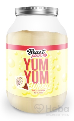 Yum Yum Whey - BeastPink vanilková zmrzlina 1000 g