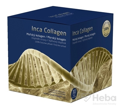Inca Collagen Hydrolyzovaný rybí kolagén v prášku  30 sáčkov