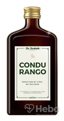 Dr.Svatek CONDURANGO sladové víno na žalúdok  1x500 ml