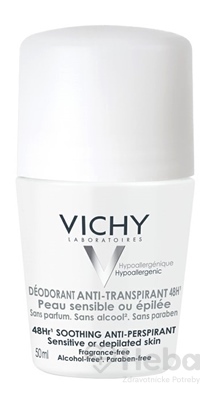 Vichy deo Anti-transpirant Roll-on na Citl.pokožku  (M5907901) 1x50 ml