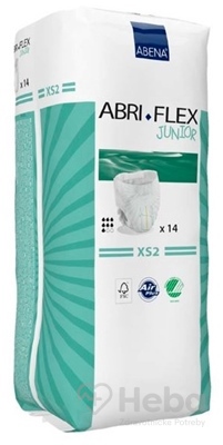 Abena Abri Flex xs2  navliekacie plienkové nohavičky, boky 50-80 cm, savosť 1500 ml (inov.2020) 1x14 ks