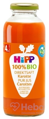 HiPP Štava mrkvová 100% Bio 330ml