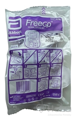 FreeGo ENTERAL FEEDING SET  súprava pre enterálnu výživu, s konektorom ENFit, 1x1 set