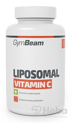 Lipozomálny Vitamín C - GymBeam ivory 60 kaps.