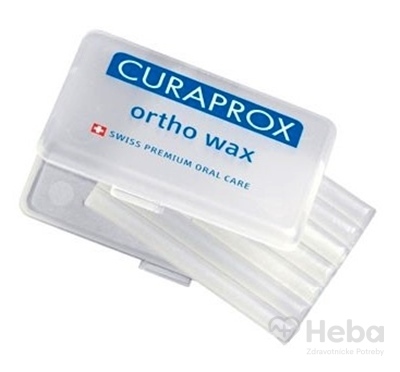 CURAPROX Ortho vosk  (7 pásikov vosku v krabičke) 1x1 ks