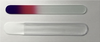 Pilník sklenný 195 mm farebný