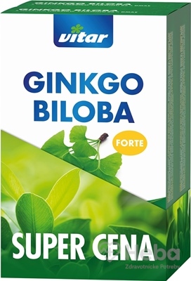 GINKGO BILOBA FORTE 60+60CPS VITAR