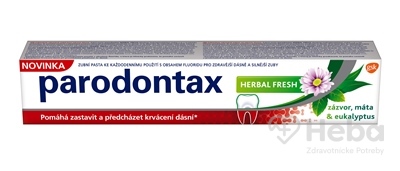 Parodontax Herbal Fresh  zubná pasta (inov. 2021) 1x75 ml
