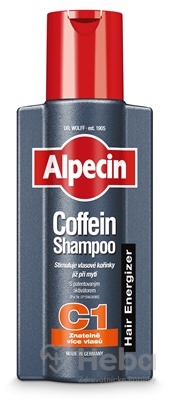 ALPECIN Energizer Coffein Shampoo C1  kofeínový šampón proti vypadávaniu vlasov 1x250 ml