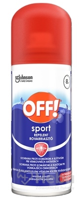 OFF! Sport rychloschnúcí sprej  repelent 1x100 ml