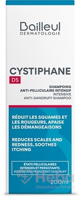 Cystiphane BIORGA DS Intenzívny šampón  proti lupinám 1x200 ml