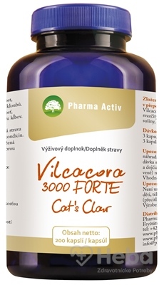 Pharma Activ Vilcacora 3000 FORTE Cat´s Claw  cps 1x200 ks