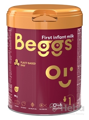 BEGGS 1 Mlieko počiatočné 800 g 0m+