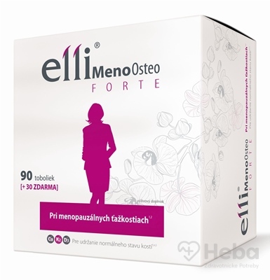 Elli MenoOsteo Forte  120 kapsúl (90+30 zadarmo)