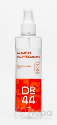 Dr.44 Okamžitá Dezinfekcia  dezinfekčný roztok (85% etanol) 1x250 ml