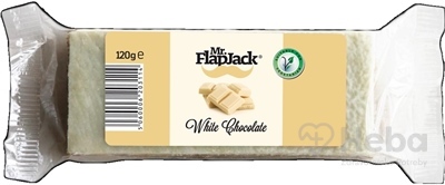 Mr.FlapJack Biela Čokoláda  Ovsená tyčinka 1x120 g