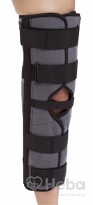 dj 3-panel Knee Splint Vel. Medium  KOLENNÁ DLAHA ortéza pooperačná, imobilizačná 1 ks