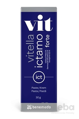 Vitella Ictamo Forte  pasta s bielym ichthyolom 1x30 g