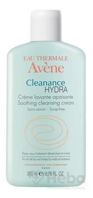 Avene Cleanance Hydra (cr?me Lavante Apaisante)  (inov. 2018) upokojujúci umývací krém bez mydla 1x200 ml