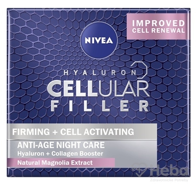NIVEA Cellular Expert Filler nočný krém, 50 ml