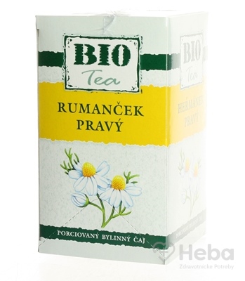 Herbex bio tea Rumanček Pravy  bylinný čaj 20x1 g (20 g)