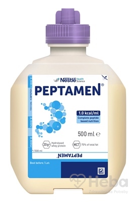 Peptamen  sol (enterálna výživa) 12x500 ml (6 l)