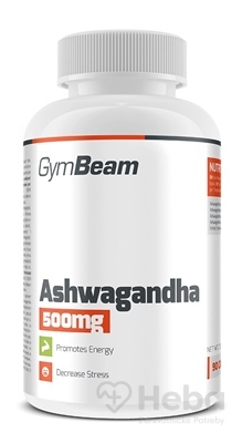 Ashwagandha 500 mg - GymBeam shadow 90 kaps.