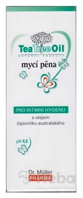 Dr. Müller Tea Tree Oil UMÝVACIA PENA  na intímnu hygienu 1x150 ml
