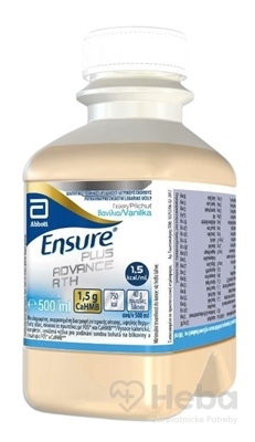 ENSURE Plus Advance RTH  vanilková príchuť 1x500 ml