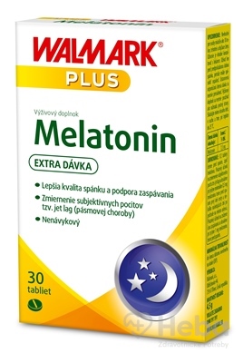WALMARK Melatonín 3 mg  30 tabliet