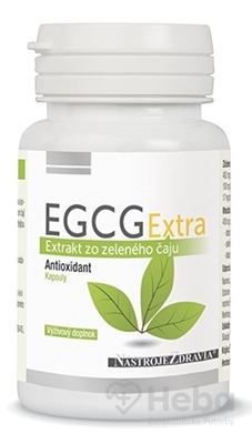 NástrojeZdravia EGCG Extra  cps Extrakt zo zeleného čaju 400 mg 1x60 ks