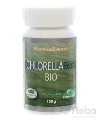Chlorella Extra bio  tbl 1x400 ks