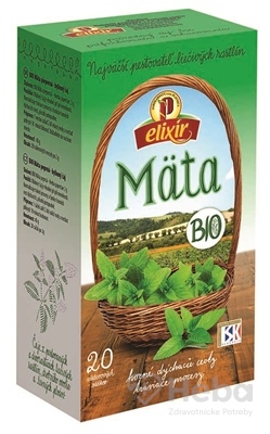 AGROKARPATY BIO Mäta pieporná  bylinný čaj, čistý prír. produkt, 20x2 g (40 g)