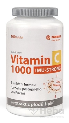 Farmax Vitamín C 1000 mg Imu-Strong  100 tabliet