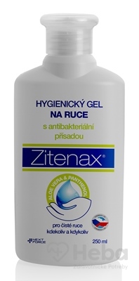 Zitenax hygienický gél na ruky  1x250 ml