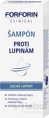 Forforin Šampón Proti Lupinám  suché lupiny 1x200 ml