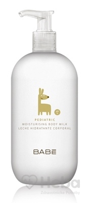 BABÉ DIEŤA Hydratačné telové mlieko  (Pediatric Moisturising body milk) 1x500 ml